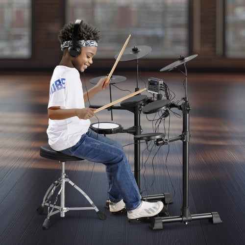 Electric Drum Set Electronic Drum Kit 150 Sounds for Beginners Adults – 100 V