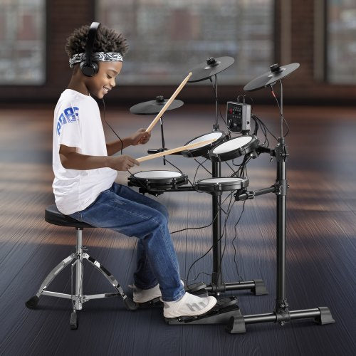 Electric Drum Set Electronic Drum Kit 150 Sounds for Beginners Adults – 100 V