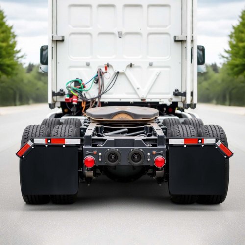 Angled Spring Loaded Mud Flap Hangers 118 Bolt Spacing Mudflap Hangers