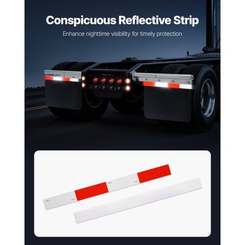 Chrome Straight Spring Loaded Mud Flap Hangers 118 Bolt Spacing Mudflap