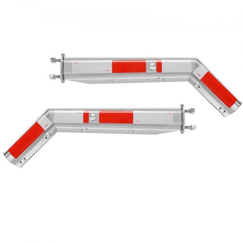 Stainless Steel Angled Spring Loaded Mud Flap Hangers 212 Bolt Spacing