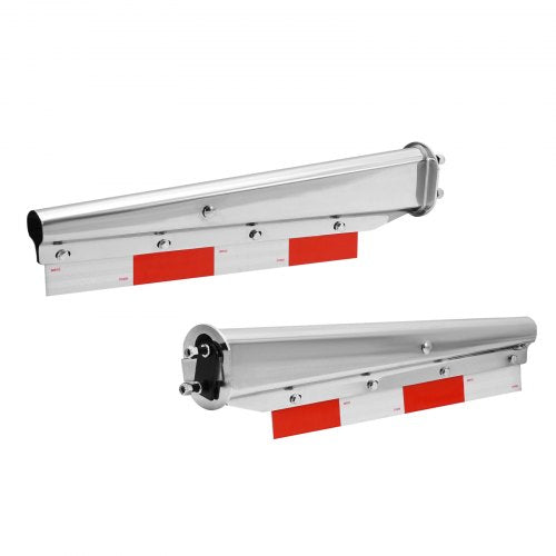 Chrome Straight Spring Loaded Mud Flap Hangers 212 Bolt Spacing Mudflap