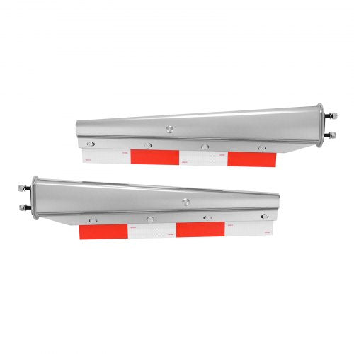 Chrome Straight Spring Loaded Mud Flap Hangers 212 Bolt Spacing Mudflap