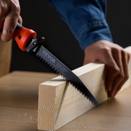 Jab Saw 6 in Keyhole Saw with Soft Grip Handle 8In1 MultiBlades Drywall