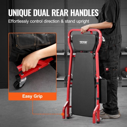 Mechanic Garage Creeper 44Inch 300 lbs Capacity Automotive Rolling