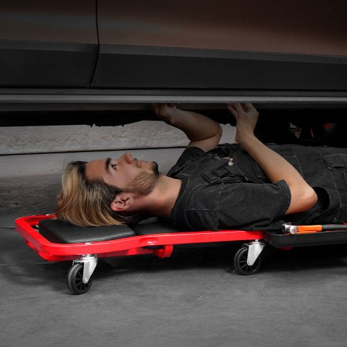 Mechanic Garage Creeper 44Inch 300 lbs Capacity Automotive Rolling