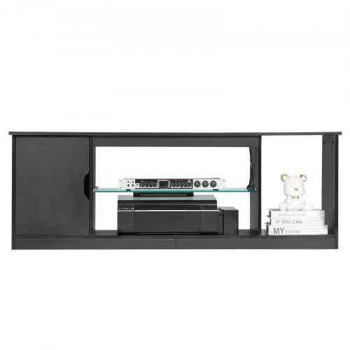 TV Stand for TVs up to 65 inch Modern Entertainment Center with Light