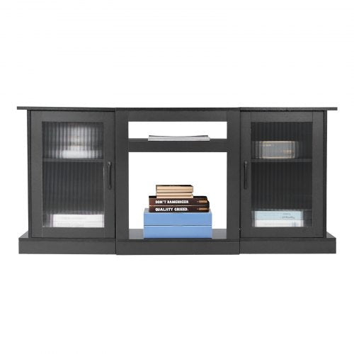 TV Stand for TVs up to 65 inch Modern Entertainment Center with Light