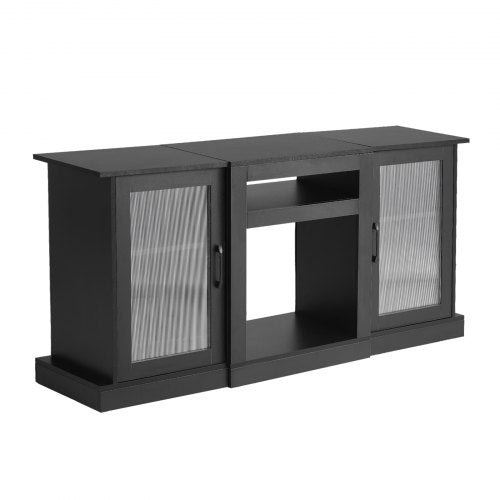 TV Stand for TVs up to 65 inch Modern Entertainment Center with Light