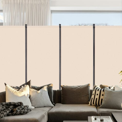 Room Divider 4 Panel Room Divider Folding Privacy Screen and Portable