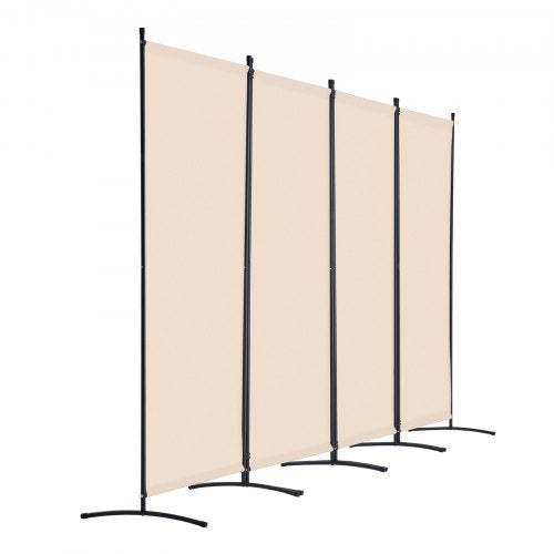 Room Divider 4 Panel Room Divider Folding Privacy Screen and Portable