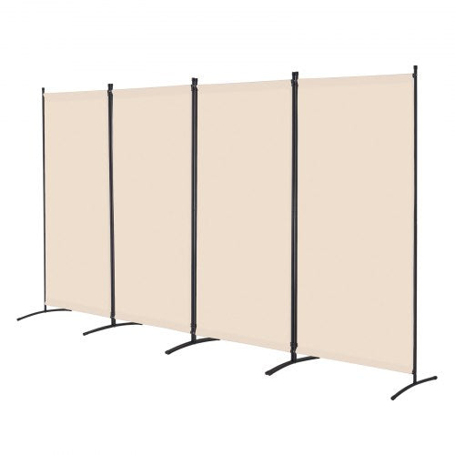 Room Divider 4 Panel Room Divider Folding Privacy Screen and Portable