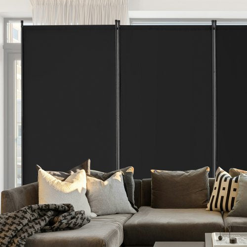 Room Divider 4 Panel Room Divider Folding Privacy Screen and Portable