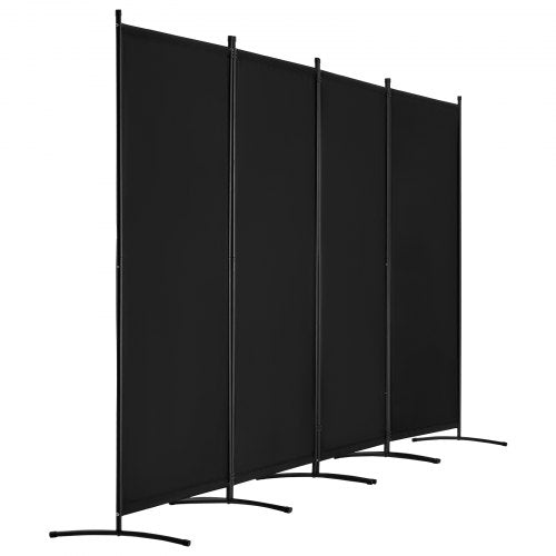 Room Divider 4 Panel Room Divider Folding Privacy Screen and Portable