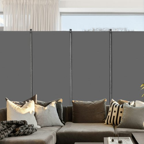 Room Divider 4 Panels Room Divider Folding Privacy Screen and Portable