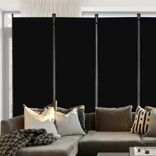 Room Divider 6 Panel Room Divider Folding Privacy Screen and Portable