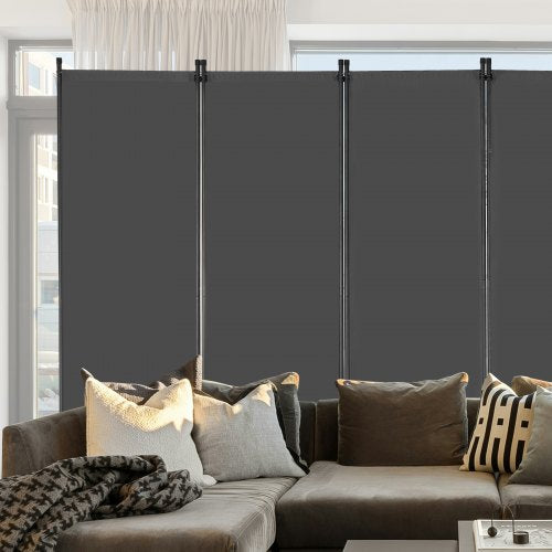 Room Divider 6 Panel Room Divider Folding Privacy Screen and Portable