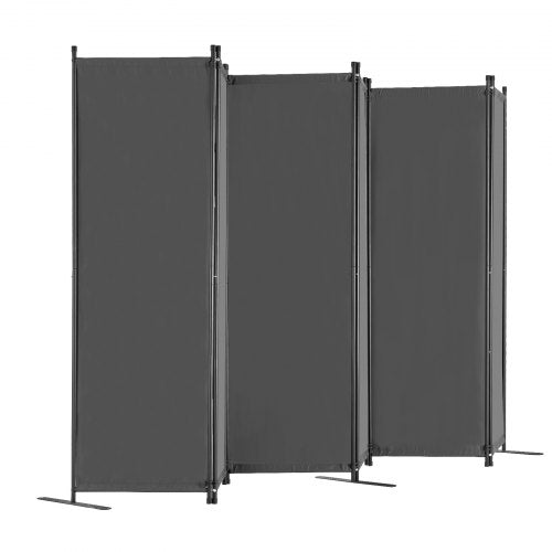 Room Divider 6 Panel Room Divider Folding Privacy Screen and Portable