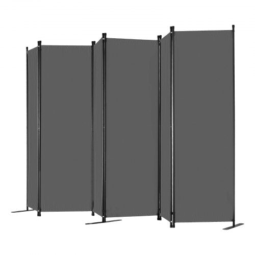 Room Divider 6 Panel Room Divider Folding Privacy Screen and Portable