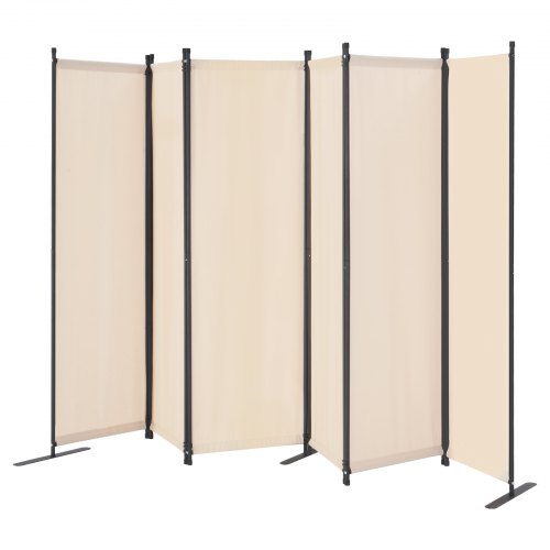 Room Divider 6 Panel Room Divider Folding Privacy Screen and Portable
