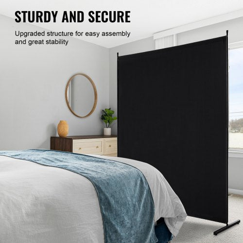 Room Divider Single Panel Room Divider 6FT Privacy Screen Indoor