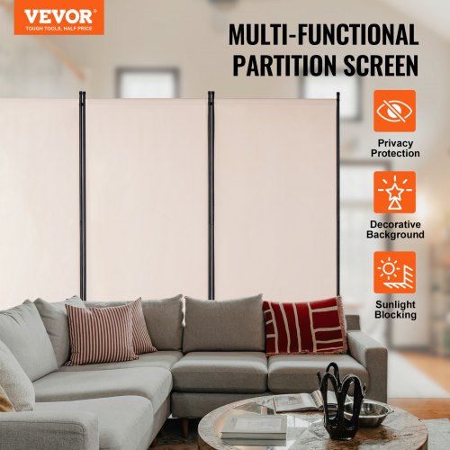 Room Divider 3 Panel Room Divider Folding Privacy Screen and Portable