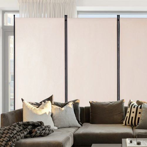Room Divider 3 Panel Room Divider Folding Privacy Screen and Portable