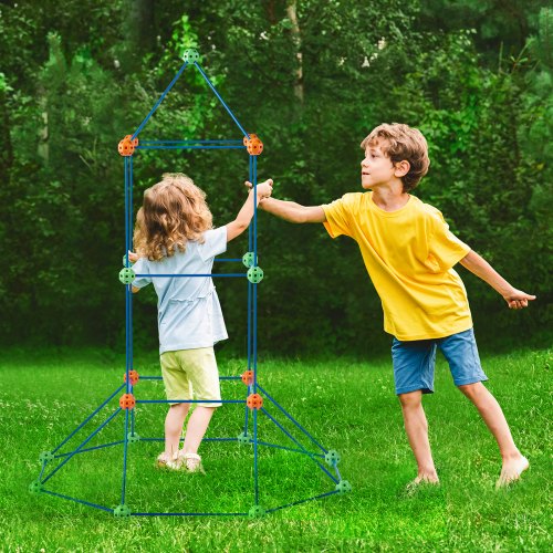 Fort Building Kit for Kids 120PCS STEM Building Toys Educational Gift for Kids