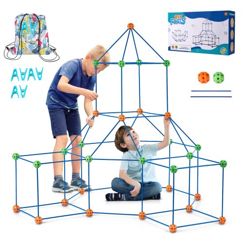 Fort Building Kit for Kids 120PCS STEM Building Toys Educational Gift for Kids