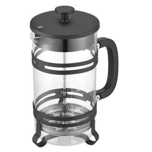 French Press Coffee Maker 34 Ounce 1 Liter Borosilicate Glass Tea With