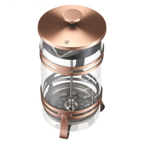 French Press Coffee Maker 34 Ounce 1 Liter Borosilicate Glass Coffee Press