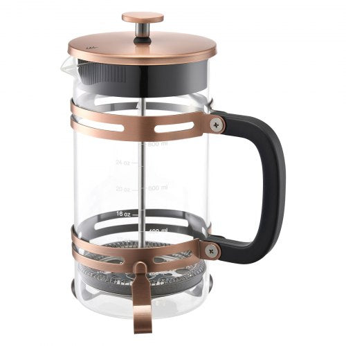 French Press Coffee Maker 34 Ounce 1 Liter Borosilicate Glass Coffee Press