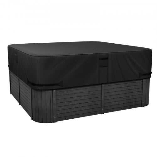 Outdoor Hot Tub Cover 85 x 85 x 20 Inch Weatherproof and Waterproof Hot Tub