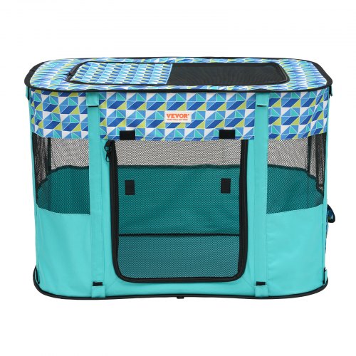 Foldable Pet Playpen 32 x 24 x 22 Portable Dog Playpen Crate Kennel