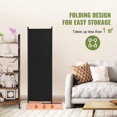 Room Divider 4 Panel Room Dividers and Folding Privacy Screens Fabric