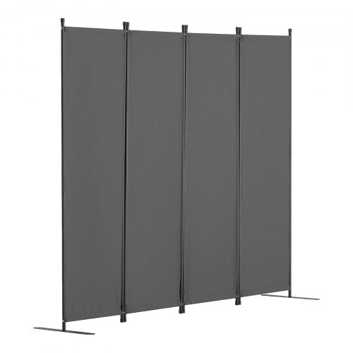 Room Divider 4 Panel Room Dividers and Folding Privacy Screens Fabric