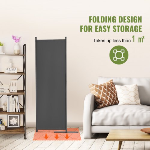 Room Divider 4 Panel Room Dividers and Folding Privacy Screens Fabric