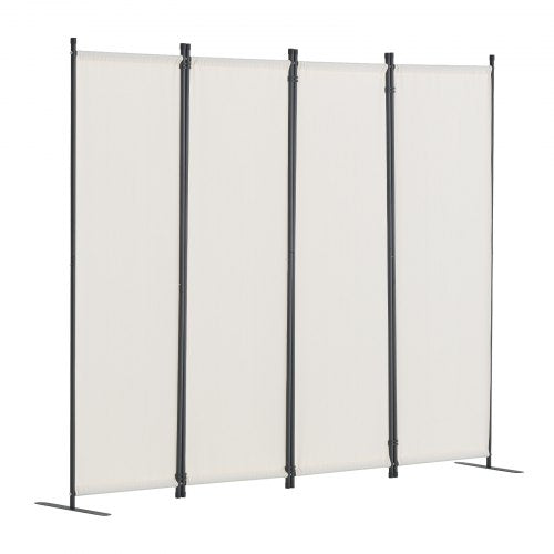 Room Divider 4 Panel Room Dividers and Folding Privacy Screens Fabric