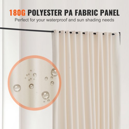 Room Divider Portable Panel Room Divider with Wheels Curtain Divider Stand