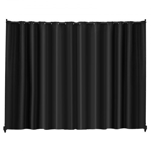 Room Divider Portable Panel Room Divider with Wheels Curtain Divider Stand