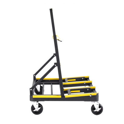 Drywall Cart Dolly 1800 lbs Load Capacity Steel Panel Dolly with 4 Swivel