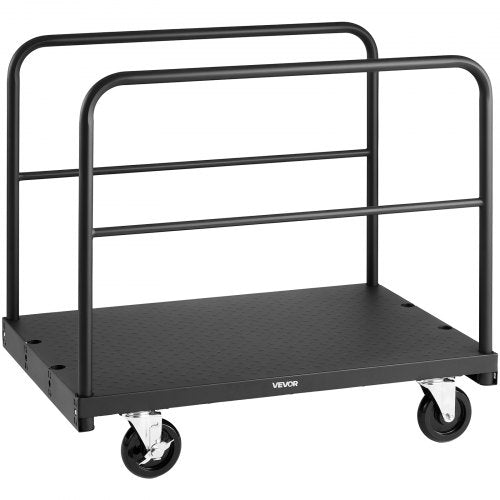 Drywall Cart Dolly 1800 lbs Load Capacity 2in1 Steel Panel Truck Cart