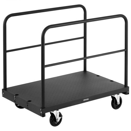 Drywall Cart Dolly 1800 lbs Load Capacity 2in1 Steel Panel Truck Cart