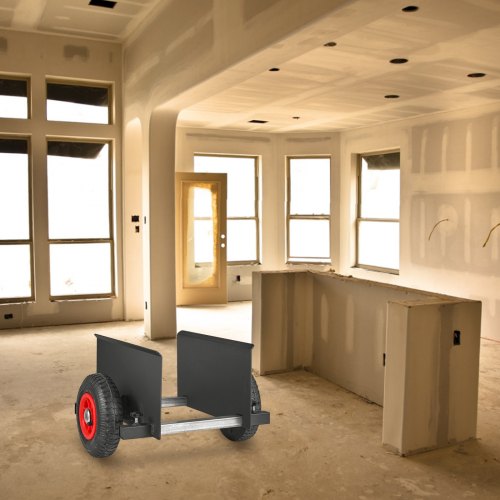 Panel Dolly 600LBS Capacity Slab Dolly Heavyduty Drywall Mover with 8