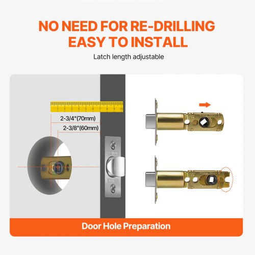 Entry Door Locksets with Deadbolt 5 Pack Satin Nickel Entry Lever and Single