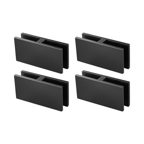 Glass Clamp 4 PCS Rectangle Glass Railing Bracket for 031 047