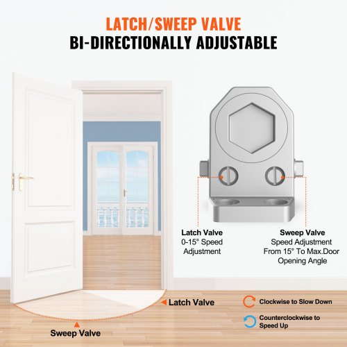 Door Closer Automatic Door Closer Commercial or Residential Use for Door