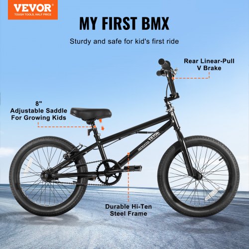 BMX Bike 18Inch Wheel Freestyle Bike BMX Race Bike with 360° Rotor
