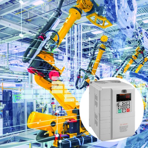 VFD 75KW 34A 10HP Variable Frequency Drive for 3Phase Motor Speed Control