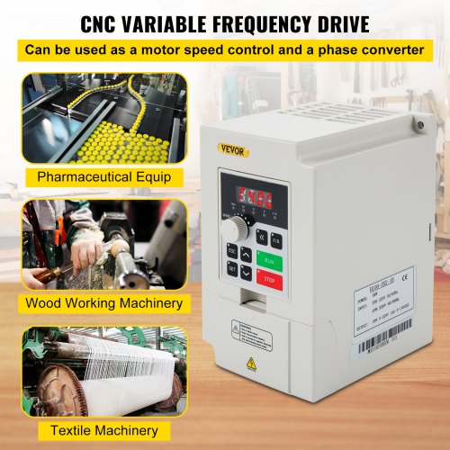 Variable Frequency Drive AC 220V Input 3KW Variable Frequency CNC Drive
